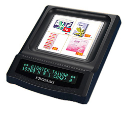 Настольный вакуум-флуоресцентный (VFD) Дисплей покупателя с монетницей DSP802U в Северодвинске