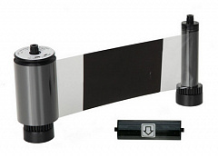 Черная лента с оверлеем (KO) на 3000 оттисков с чистящим роликом; для принтера Advent SOLID 700 в Северодвинске