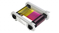 Полноцветная лента (YMCKO) на 500 оттисков с чистящим роликом; для принтера Advent SOLID 700 в Северодвинске