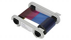 Полноцветная лента YMCKK на 500 оттисков с двумя панелями черного для двусторонней печати в Северодвинске